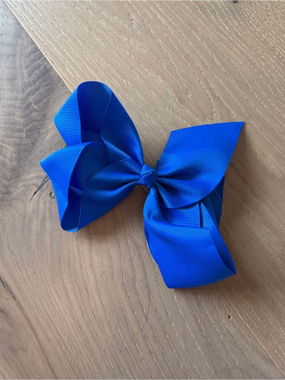 Wee Ones Royal Blue Grosgrain Hair Bow Clip